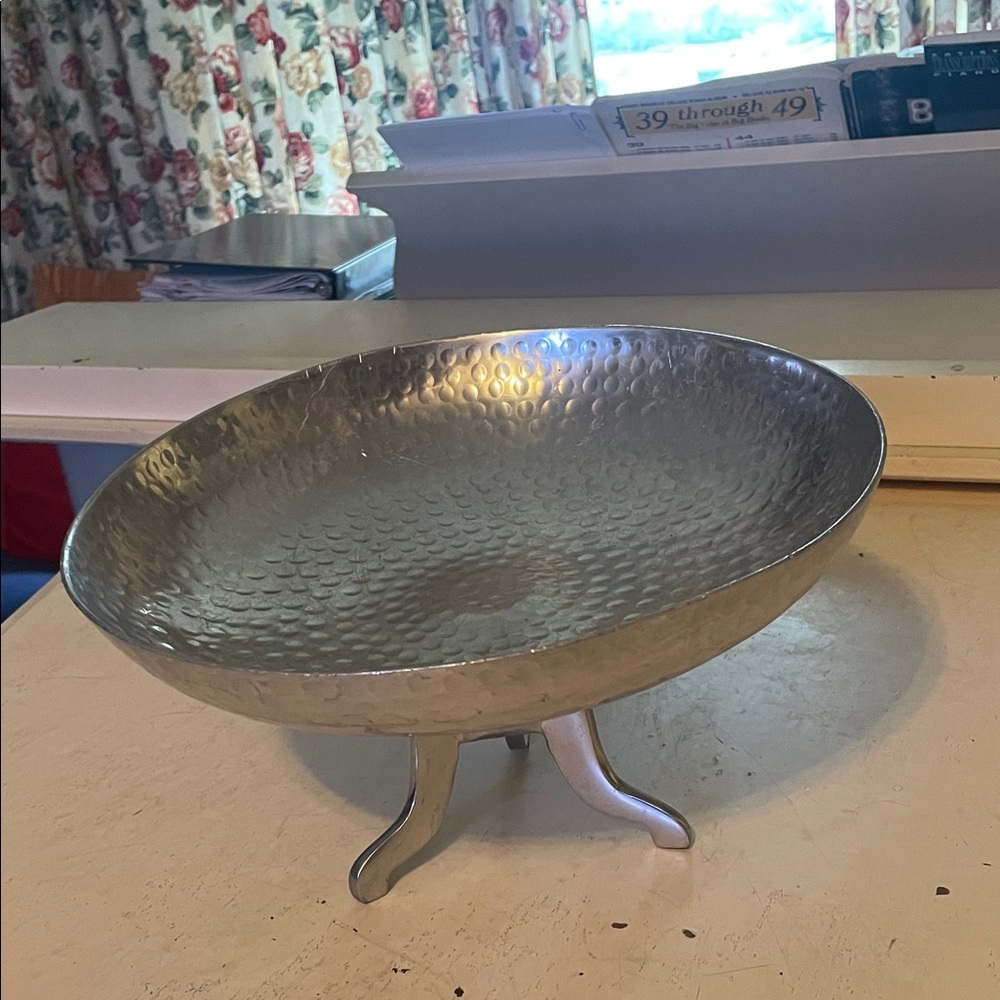 1960’s Hand Crafted Aluminum Display Bowl